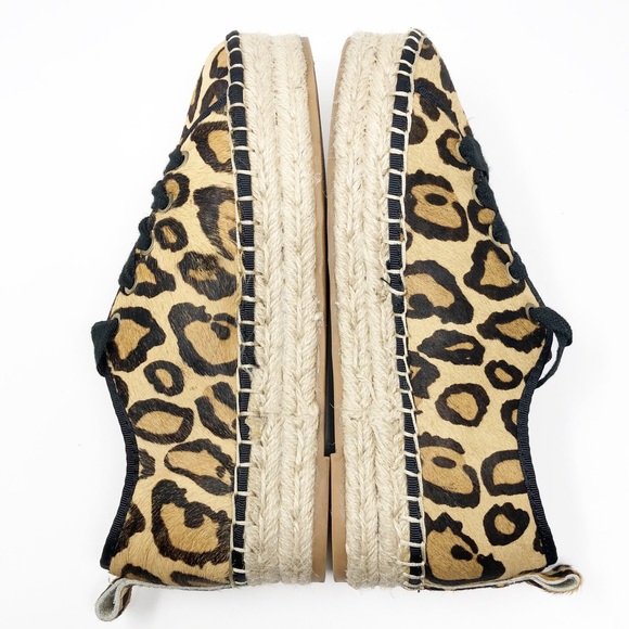 Sam Edelman Calf Hair Platform Espadrilles - 6.5 - Picture 2 of 8